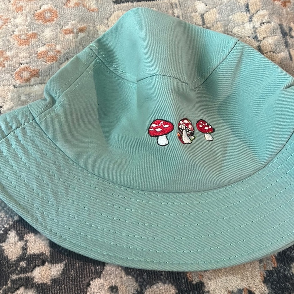 Cute mushroom bucket hat